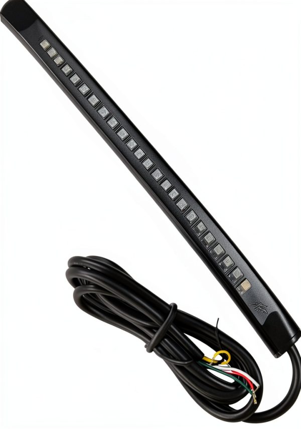 LED Tail Strip Light ZIMISI Red Amber Waterproof 7.87in-0