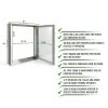 Egress Window Well Kit – Window Well Supply Argon Cover 42×36×60in-4