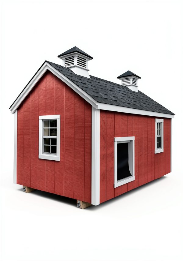 Shed Windows and More 24x27 Aluminum Casement Window White-5