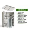 Egress Window Well Kit – Window Well Supply Argon Cover 42×36×60in-1