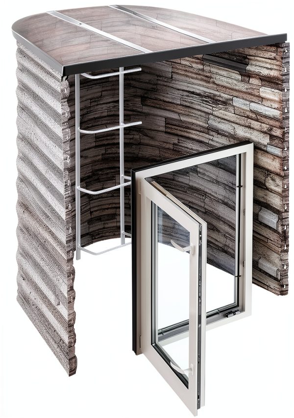 Egress Window Well Kit – Window Well Supply Argon Cover 42×36×60in-0