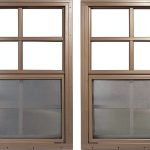 Shed Windows 24" x 36" Black Mount Casement – 2 Pack Tempered Glass-0