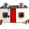 Shed Windows 24" x 36" Black Mount Casement – 2 Pack Tempered Glass-3