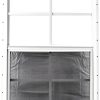 Shed Windows and More 24x27 Aluminum Casement Window White-0