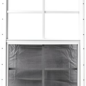 Shed Windows and More 24x27 Aluminum Casement Window White-0