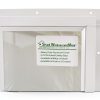Shed Windows and More 24x27 Aluminum Casement Window White-3