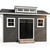 Shed Windows and More 24x27 Aluminum Casement Window White-4