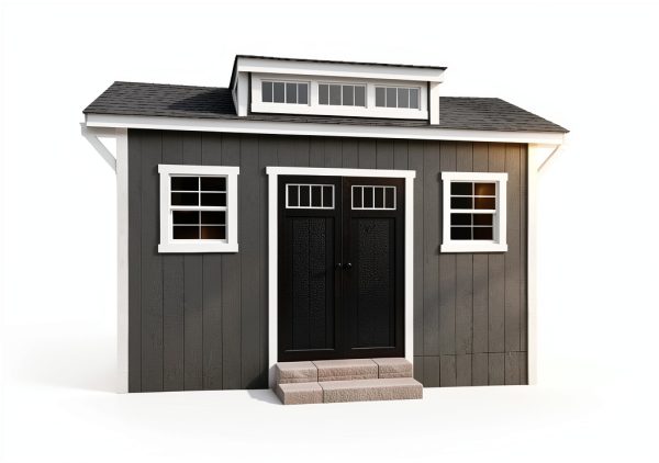 Shed Windows and More 24x27 Aluminum Casement Window White-4