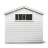 Transom Window AIRGBW Fixed Tempered 10x29in Shed and Garage-3