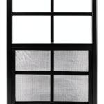 Shed Windows and More 12x18 Black Flush Aluminum Casement Window-0