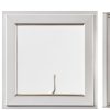 House Window White Casement 36x36 Mesh 4‑Gear Adjustable-1