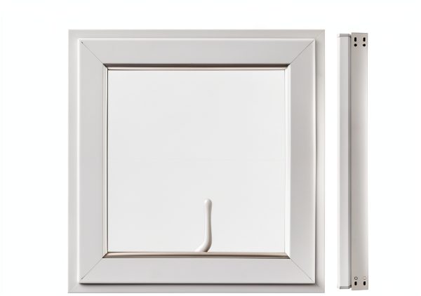 House Window White Casement 36x36 Mesh 4‑Gear Adjustable-1