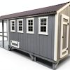 Shed Windows & More 2-Pack 14" x 21" White Flush Playhouse & Chicken Coop Window-3