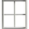 Shed Windows and More, Square Shed Window 16" x 16" White Flush, Playhouse Window-2