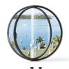 Round Rotating Glass Window Juyphexlon Casement Water Ripple-4