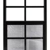 Shed Windows and More 12x18 Black Flush Aluminum Casement Window-1