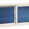 Vinyl Double Slide Basement Window 31.875" W x 15.5" H by Duo-Corp-1