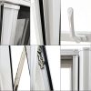 House Window White Casement 36x36 Mesh 4‑Gear Adjustable-4