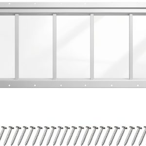 Transom Window AIRGBW Fixed Tempered 10x29in Shed and Garage-0