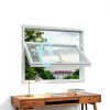 Windows for houses, 360° Rotatable Window, Tempered Glass Embedded Metal Frame Window for House, Garage, Bathroom, Basement, Office (White, 40 * 24in)-4